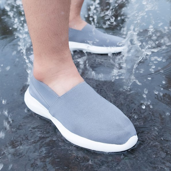 530 - Grey White, Walking Shoes